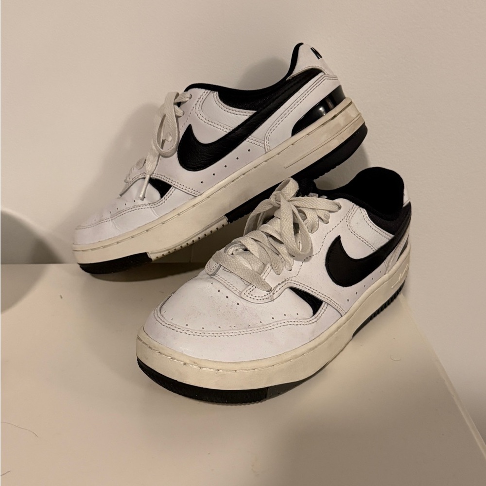 Nike Classic White and Black Shoes